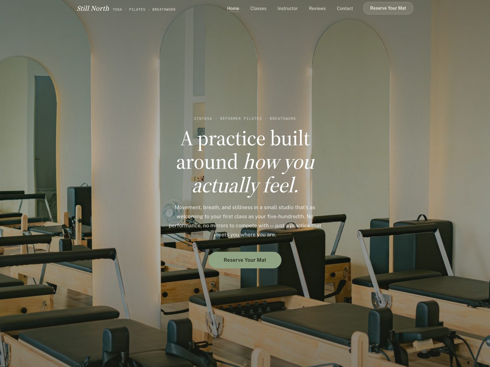 Still North Studio website preview